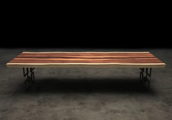 Suar wood live edge solid table - Image 3