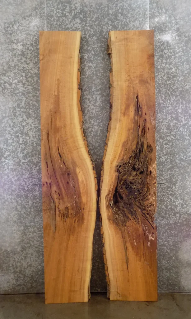live edge and straight edge wood slabs for sale.